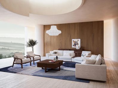 Sofagarnitur 4tlg Luxus Komplett Polstermöbel Sofas Couchen Design Wohnzimmer