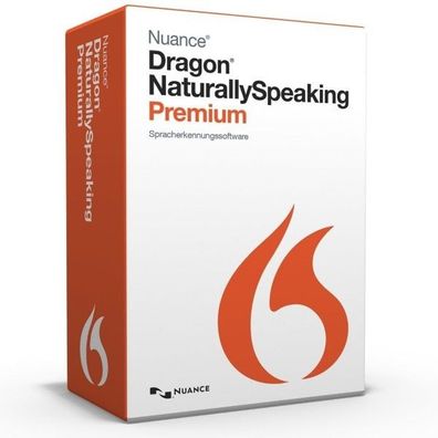 Nuance Dragon NaturallySpeaking Premium (English, French, Italienisch)
