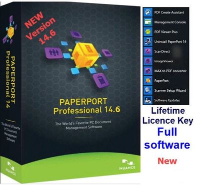 Nuance PaperPort Professional 14.5 Multilingual