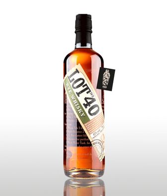 Lot 40 RYE 0,7l (43% vol.)- [Enthält Sulfite]