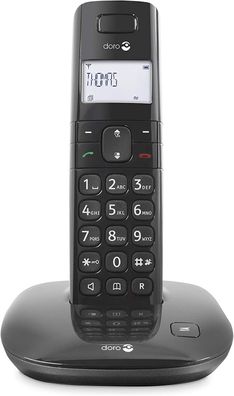 Doro Comfort 1010 Single DECT Senioren Schnurlos Telefon Black - Neuwertig