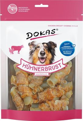 DOKAS - Hühnerbrust Kaurolle 1er Pack (1 x 250g)