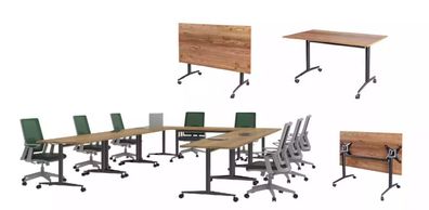 Großer Konferenztisch Moderne Tisch Besprechungstisch Büromöbel Design