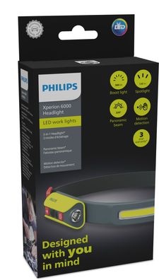 Philips LED Stirnlampe Xperion 6000 Headlight