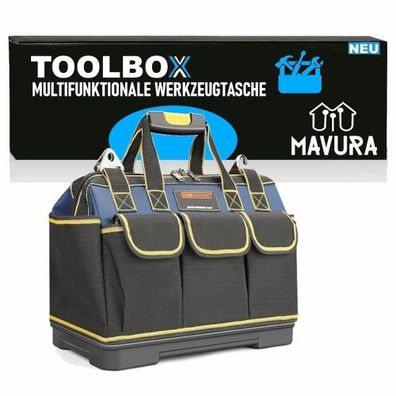 Toolbox Werkzeugtasche Arbeitstasche Handwerkertasche Montagetasche Werkzeugbox