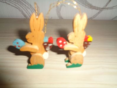 Strauchbehang Ostern 2 kleine Hasen