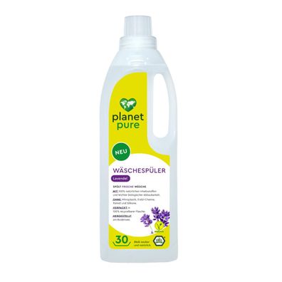PLANET PURE Flüssig Wäschespüler Lavendel 30 Wl 100% natürliche Inhaltsstoffe vegan