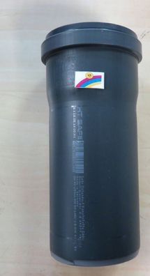 HTsafe Rohr 250 mm DN110 mit 1 Muffe, mit Dichtring HTEM Schallschutz 21dB