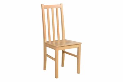 FURNIX Esszimmerstuhl Bartt-10D Set zwei Stühle Küchenstuhl mit Holzsitz Enkel