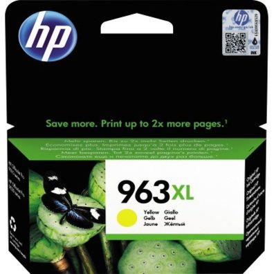 HP HP Ink No 963 HP963 HP 963 Yellow Gelb XL (3JA29AE)