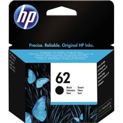 HP HP Ink No 62 HP62 HP 62 Black Schwarz (C2P04AE)