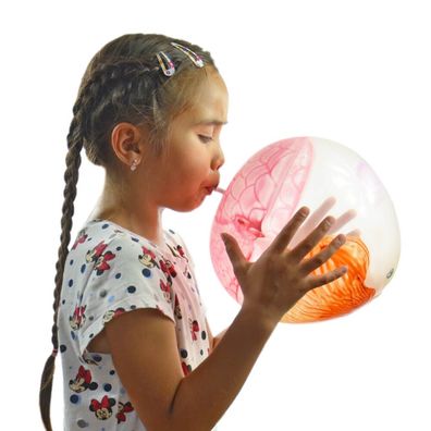 3er Set Meerjungfrau Anti-Gravity Ballonball - bis zu 25 cm