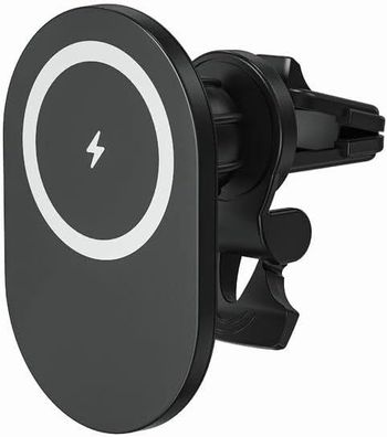 Networx Magnet Qi Ladegerät Car Charger Smartphone magnetisch schwarz