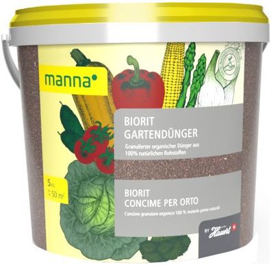 MANNA® BIORIT Gartendünger, 5 kg