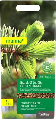MANNA® Baum-, Strauch- und Heckendünger, 1 kg