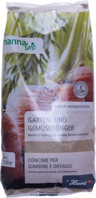 MANNA® BIO Garten- & Gemüsedünger, 5 kg
