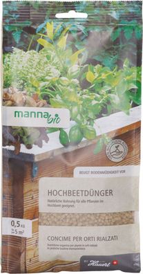 MANNA® BIO Hochbeetdünger, 0,5 kg