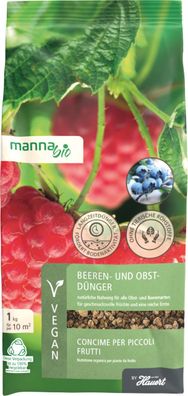 MANNA® BIO Obst- & Beerendünger, 1 kg