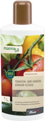 MANNA® BIO Tomaten- & Gemüsedünger, flüssig, 1 Liter