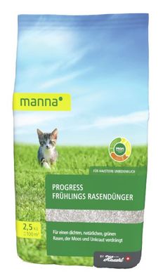 MANNA® Progress Frühlings Rasendünger, 2,5 kg