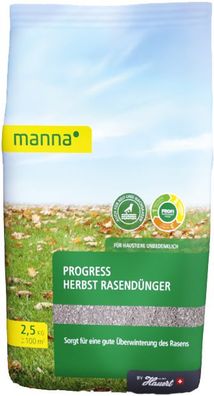 MANNA® Progress Herbst Rasendünger, 2,5 kg