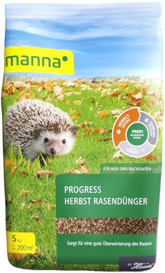 MANNA® Progress Herbst Rasendünger, 5 kg