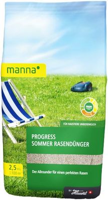 MANNA® Progress Sommer Rasendünger, 2,5 kg