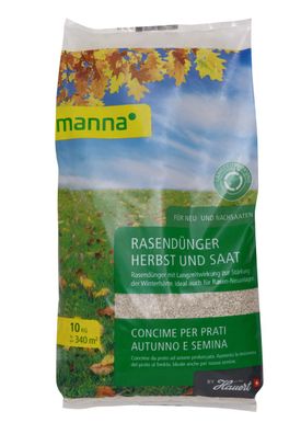 MANNA® Rasendünger Herbst und Saat, 10 kg