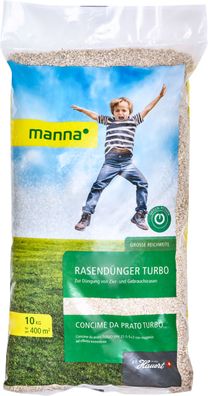 MANNA® Rasendünger Turbo, 10 kg