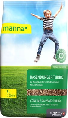 MANNA® Rasendünger Turbo, 5 kg