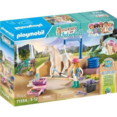 71354 Playm. Isabella & Lioness mit Waschplatz - Playmobil 71354 - (Spielwaren / ...