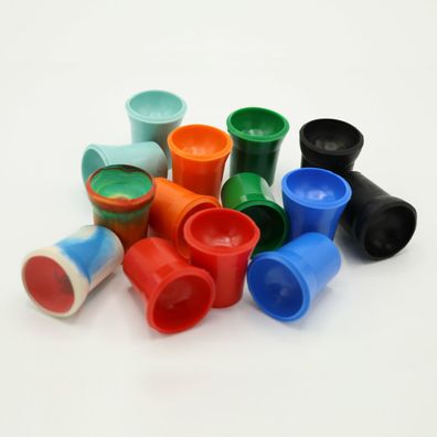 Ballaufheber Sauger für Minigolfbälle 14 Stück in verschiedenen Farben