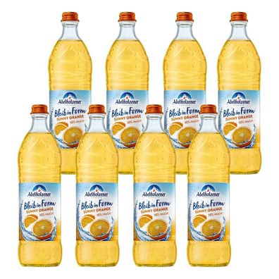 Adelholzener Bleib in Form Sunny Orange 8 Flaschen je 0,75l