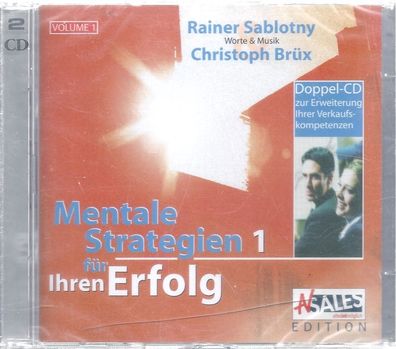 2 CD: Sablotny & Brüx: Mentale Strategien für Ihren Erfolg 1 (2002) AV-Sales