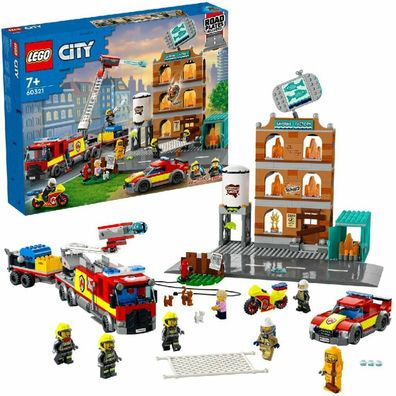 Lego 60321 City Feuerwehreinsatz Mit Loschtruppe