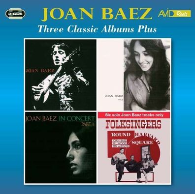 Joan Baez: Three Classic Albums Plus - Avid - (CD / Titel: Q-Z)