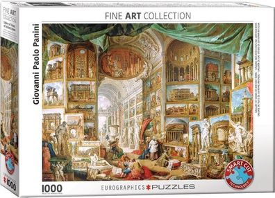 EuroGraphics 6000-5907 Galerie der ansichten des antiken Rom 1000 Teile Puzzle