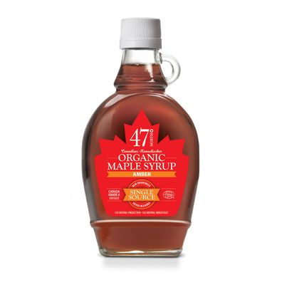 47 North Bio Kanadischer Ahornsirup Organic Maple Syrup Amber 250g