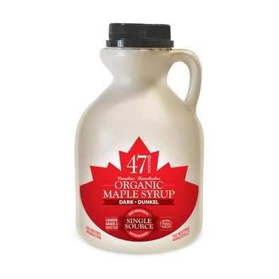 47 North Bio Kanadischer Ahornsirup Organic Maple Syrup Dark 500g