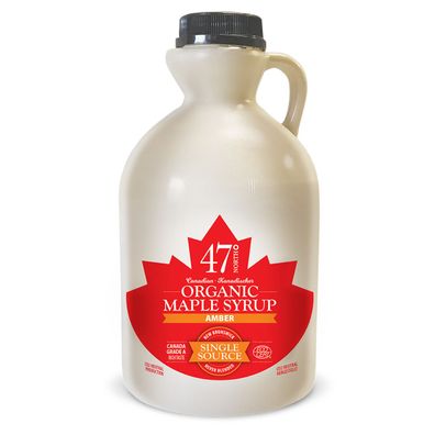 47 North Bio Kanadischer Ahornsirup Organic Maple Syrup Amber 1000ml
