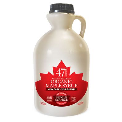 47 North Bio Kanadischer Ahornsirup Organic Maple Dark strong 1000g