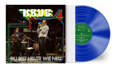 Manfred Krug: No. 4: Du bist heute wie neu (Transparent Blue Vinyl) - - (LP / N)