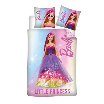 Barbie Baby-Bettwäsche „Little Princess“ | Gemütlich in 100x135 & 40x60 cm