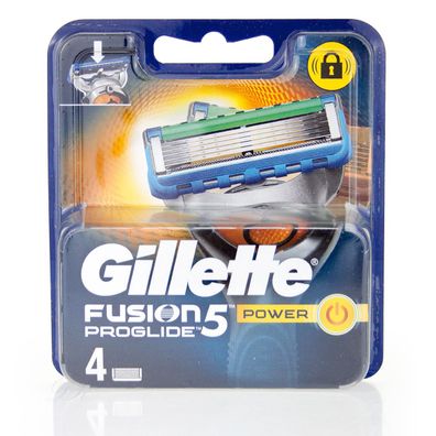 Gillette Fusion5 Power Proglide Klingen 4 Stück