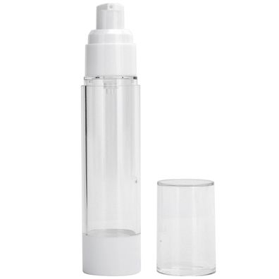 Leere Lotionsflasche: Kunststoff-Spender, nachfüllbare Pumpe, 50 ml