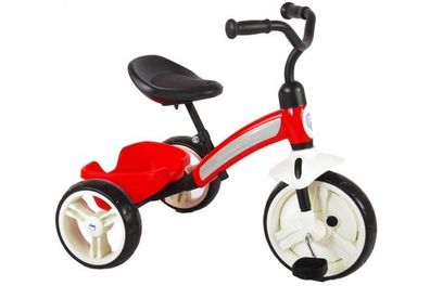 QPlay Elite-Dreirad - Jungen und Mädchen - Rot