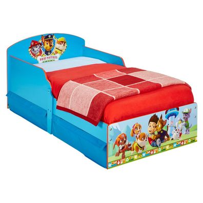 Paw Patrol Kleinkinderbett mit Stauraum 142 x 77 x 59 cm