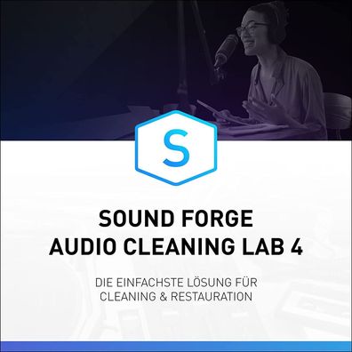 SOUND FORGE Audio Cleaning Lab 4 | Musik Software Windows 10/11 | 1 Volllizenz