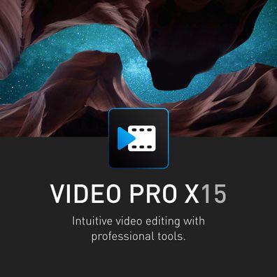 MAGIX Video Pro X15 | Videobearbeitung Software Windows 10 | 1 Volllizenz