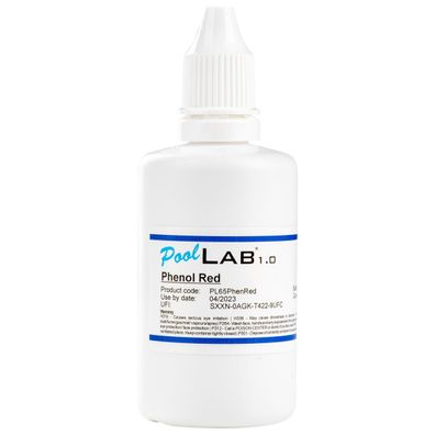 Testflüssigkeit Phenol Red für PoolLab pH 65 ml Messung Wasseranalyse Photometer